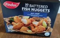 Mängden socker i Bâtonnets fish nuggets