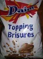 Mängden socker i Daim topping brisures