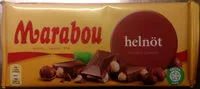 Mängden socker i Marabou Helnöt 200g