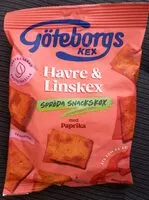 Mängden socker i Havre & Linskex med paprika
