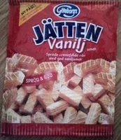 Mängden socker i Göteborgs Kex Jätten Vaniljsmak