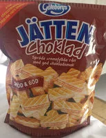 Mängden socker i Jätten Choklas