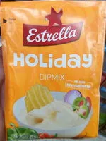 Mängden socker i Holiday Dipmix