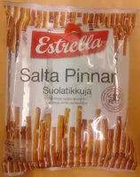 Mängden socker i Estrella Salta Pinnar