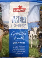 Mängden socker i Västkustchips Gräddfil & Lök