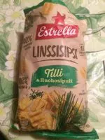 Mängden socker i Linssisipsi