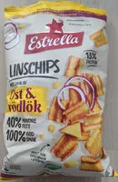 Mängden socker i Linschips Ost & Rödlök