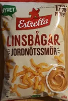 Mängden socker i Linsbågar - Jordnötssmör