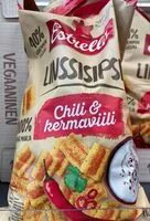 Mängden socker i Linssisipsi 110g chili kermaviili