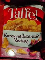 Mängden socker i Karamelliserede rødløg chips