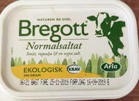 Mängden socker i Bregott Normalsaltat