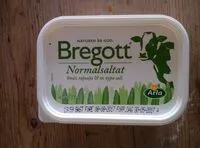 Mängden socker i Bregott Normalsaltat