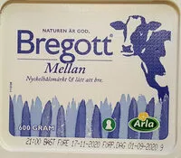 Mängden socker i Bregott Mellan