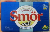 Mängden socker i Smör laktosfti
