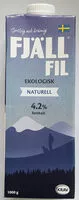 Mängden socker i Fjällfil Naturell Ekologisk