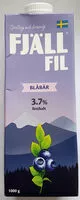 Mängden socker i Fjällfil - Blåbär