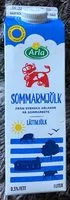 Mängden socker i Sommarmjölk