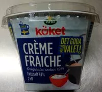 Mängden socker i Arla Köket Crème Fraiche