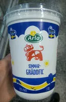 Mängden socker i Sommar-gräddfil