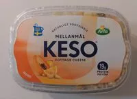 Mängden socker i Keso Cashewnöt/Ananas/Apelsin/Papaya