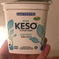 Mängden socker i KESO Laktosfri Cottage Cheese Mini Naturell