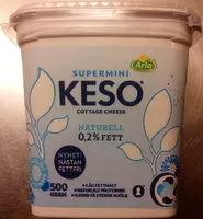 Mängden socker i KESO Cottage Cheese Supermini Naturell