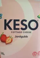 Mängden socker i Cottage Cheese Jordgubb