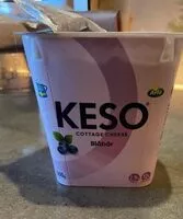 Mängden socker i Keso blåbär
