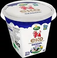 Mängden socker i Gräddfil Eko