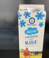 Mängden socker i Laktosfrii Lättmjölk