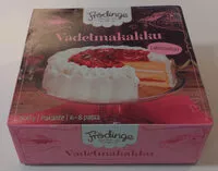 Mängden socker i Vadelmakakku