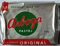 Mängden socker i Arboga Pastej - Skivbar