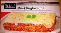 Mängden socker i Dafgårds Kycklinglasagne