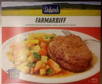 Mängden socker i Dafgårds Farmarbiff