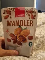 Mängden socker i Mandler