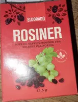 Mängden socker i Eldorado rosiner