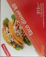 Mängden socker i Taco dinner kit