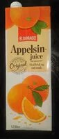 Mängden socker i Eldorado Appelsinjuice