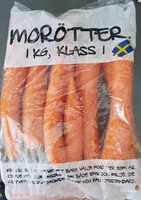 Mängden socker i Morötter