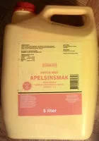 Mängden socker i Eldorado Dryck med apelsinsmak