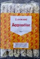 Mängden socker i Eldorado Äggnudlar