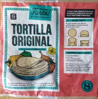 Mängden socker i Tortilla original