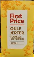 Mängden socker i Gule flækærter