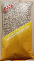Mängden socker i Solsikkekerner