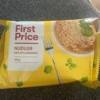 Mängden socker i Nudler med kyllingsmak