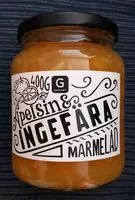 Mängden socker i Apelsin & ingefära marmelad