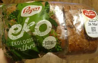 Mängden socker i Ekologiskt lantbröd