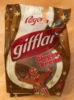 Mängden socker i Gifflar Gingerbread