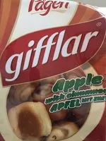 Mängden socker i Gifflar Apple