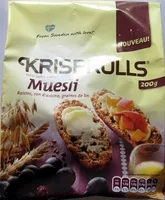 Mängden socker i Petits pains suédois au muesli
